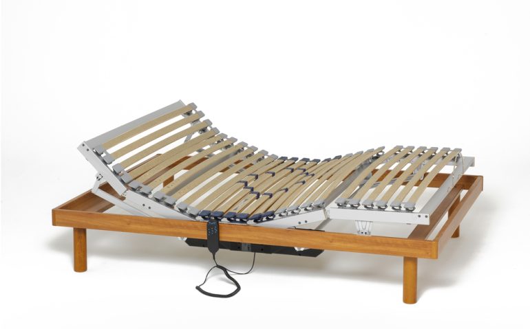 Slat,Bed,Adjustable.,Isolated,On,A,White,Background. Slat,Bed,Adjustable.,Isolated,On,A,White,Background.